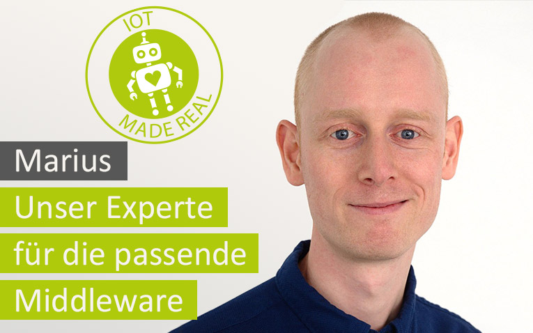 Foto von Marius Umlauf, unserem Experten für die Middleware